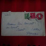 LETTRE HESSMER POUR CUSSET ALLIER - Storia Postale