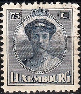 Luxembourg 1924 - Mi 155 - YT 156 ( Grand Duchess Charlotte ) - 1921-27 Charlotte Front Side