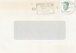 BELGIUM. POSTMARK HASSELT. PEAR. 1984 - Andere & Zonder Classificatie