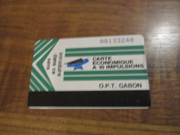 Télécarte Phonecard GABON - Carte économique à 10 Impulsions - Gabun
