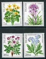 ICELAND 1983 Flowers I MNH / **.  Michel 592-95 - Ongebruikt