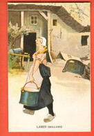 ZPL-33  Illustrator Laren Holland Woman To The Farm.  Not Used - Laren (NH)