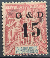 GUADELOUPE 1903 - Canceled - YT 47c - Used Stamps