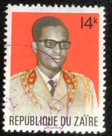 Zaïre - C8/56 - (°)used - 1972 - Michel 462 - Generaal Mobutu - Oblitérés