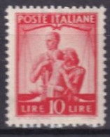 ITALIE - 1945 - YVERT N°497** MNH - COTE = 60 EUR. - Neufs