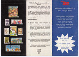 Stamp Polularity Pool 1999, India Philately Music Defence Gandhi Train  Horse Shell Mathematrics Horse  Football Owl - Autres & Non Classés