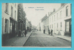 * Maldegem (Oost Vlaanderen) * (Phot H. Bertels, Nr 4 - Uitgave Delille) Noordstraat, Animée, Tramway, Rue Du Nord - Maldegem