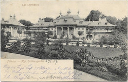 Pilnitz , Kgl.Lustschloss ,gelaufen Um 1908 , AK 14 - Pillnitz