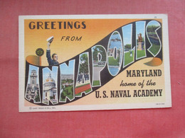Greetings  US Naval Academy  Annapolis – Naval Academy - Maryland          Ref 5595 - Annapolis – Naval Academy