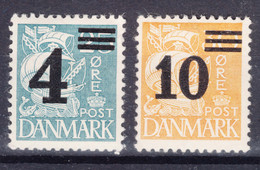 Denmark 1934 Mi#215-216 Mint Hinged - Ongebruikt