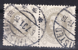 Denmark 1930 Mi#190 Used Pair - Oblitérés