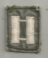 écusson Tissu , Militaria , à Identifier, 2 Scans - Patches