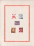 1946-1947. JAPAN. SOUVENIR DU XIIe CONGRES POSTAL UNIVERSEL DE PARIS 1947. JAPON. Interesting Present Fold... - JF519154 - Neufs