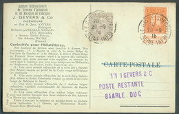 N°108 - 1 Centimes PELLENS + France 1c. BLANC Obl. Sc LE HAVRE (Special) Sur Carte Du 29-9-1916 vers Baarle-Duc - 19281 - Autres & Non Classés