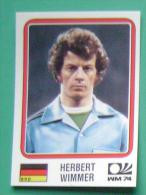 HERBERT WIMMER GERMANY 1974 #70 PANINI FIFA WORLD CUP STORY STICKER SOCCER FUSSBALL FOOTBALL - Edizione Inglese