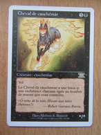 Magic The Gathering - Cheval De Cauchemar (Nightmare) FR - 6e Edition - Rare - TBE - Black Cards
