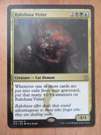 Magic The Gathering - Rakshasa Vizier (Vizir Rakshasa) EN - Rare - Les Khans De Tarkir - TBE - Gouden Kaarten