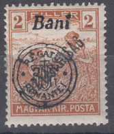 Romania Overprint On Hungary Stamps Occupation Transylvania 1919 Mi#50 Mint Hinged - Transylvania