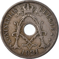 Monnaie, Belgique, 25 Centimes, 1921 - 25 Cent