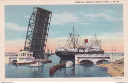 Texas Corpus Christi Bascule Bridge Curteich - Corpus Christi