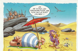 Astérix Sérigraphie Fête De La BD Tirage Limité à 10 000 Exemplaire, Parasol Rouge (et1) - Sérigraphies & Lithographies