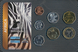 Botswana Stgl./unzirkuliert Kursmünzen Stgl./unzirkuliert Ab 1991 5 Thebe Bis 5 Pula (9764220 - Botswana