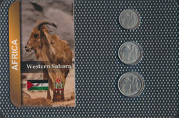 Sahara 1992 Stgl./unzirkuliert Kursmünzen 1992 1 Peseta Bis 5 Pesetas (9764596 - Ongebruikte Sets & Proefsets