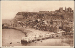 East Cliff, Whitby, Yorkshire, C.1930s - Photochrom Postcard - Whitby