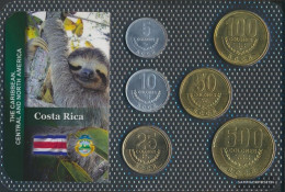 Costa Rica Stgl./unzirkuliert Kursmünzen Stgl./unzirkuliert From 2001 5 Colones Until 500 Colones - Costa Rica