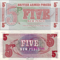 Großbritannien Pick-Nr: M44a Bankfrisch 1972 5 New Pence - Other & Unclassified