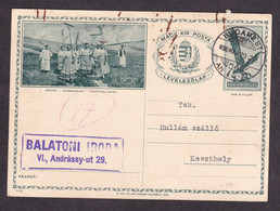 HUNGARY - Illustrated Stationery - Aratok - Moissonneurs - Grenrikoltantoj - Circulated Stationery, 2 Scans - Postal Stationery