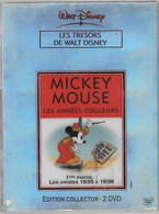 MICKEY MOUSE LES ANNEES COULEURS 1er PARTIE DE 1935 à 1938     De WALT DISNEY  Edition Collector( 2 DVDs)   C21 - Dessin Animé