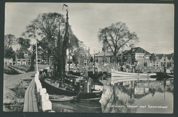 ENKHUIZEN Vintage Postcard Haven Met Spoorstraat Netherlands - Enkhuizen