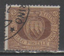 San Marino 1894 - Stemma 2 L.           (g8502) - Used Stamps