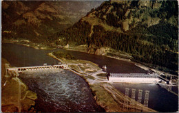 Oregon Aerial View Bonneville Dam And Power House - Altri & Non Classificati