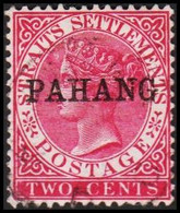 1889-1890. PAHANG.  PAHANG Overprint On TWO CENTS Victoria From Straits Settlements. - JF519229 - Pahang