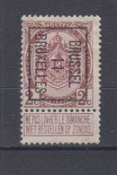 BELGIË - PREO - Nr 19 B - BRUSSEL 11 BRUXELLES - (*) - Typografisch 1906-12 (Wapenschild)