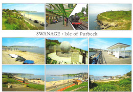 SCENES FROM SWANAGE, DORSET, ENGLAND. UNUSED POSTCARD J6 - Swanage