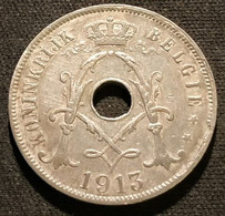 BELGIQUE - BELGIUM - 25 CENTIMES 1913 - Légende NL - Albert Ier - Type Michaux - KM 69 - 25 Cent