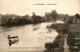 Montbazon * Vue Sur L'indre , En Aval * Bac Passeur - Montbazon