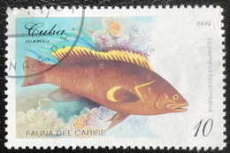 Cuba - C8/58 - (°)used - 1994 - Michel 3781 - Caraïbische Fauna - Usati