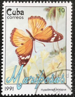 Cuba - C8/58 - (°)used - 1991 - Michel 3455 - Vlinders - Usati