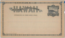 74492  - USA - POSTAL HISTORY -   STATIONERY CARD:  HAWAII 2 Cents # UX2 - Hawaï