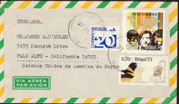 BRAZIL 1974 COVER To USA @D9025 - Briefe U. Dokumente