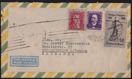 BRAZIL 1960 COVER To Germany @D9329 - Brieven En Documenten