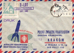 G POLAND - 1962.02.25 Third Experimental Rocket Flight On The Occasion Of The FIS (2283) - Fusées