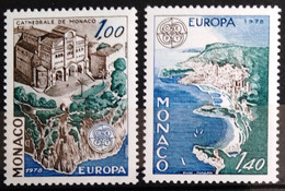 MONACO                   N° 1139/1140                     NEUF** - Unused Stamps