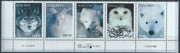 Etats-Unis USA 2858/62 Loup, Lièvre, Isatis Renard, Hibou Harfang, Ours Polaire - Fauna ártica