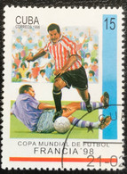 Cuba - C8/58 - (°)used - 1998 - Michel 4086 - WK Voetbal - Usati