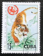 Cuba - C8/59 - (°)used - 1998 - Michel 4100 - Chinees Nieuwjaar - Usati